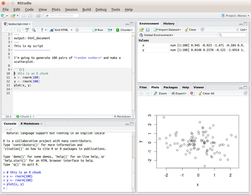 1 R Studio Basics – Data Analysis in R